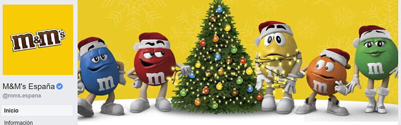 Calendario CM - Portada Navidad M&Ms