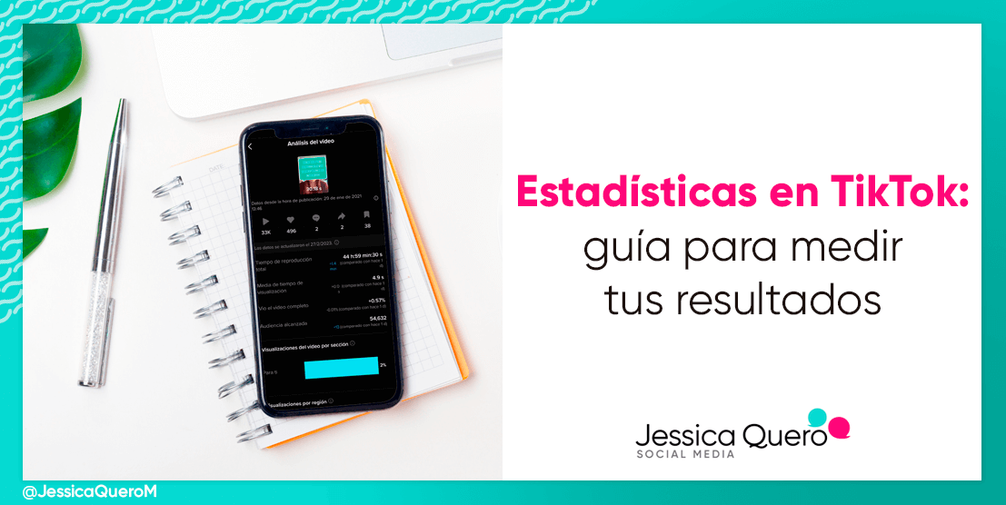 Portada Estadísticas en TikTok