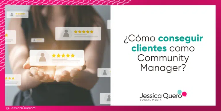 Portada Conseguir clientes como Community Manager